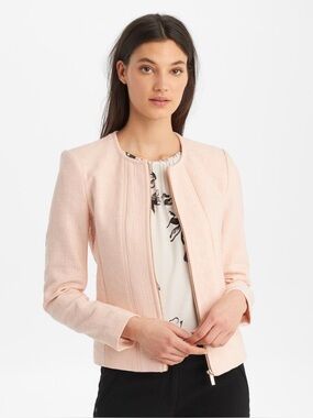 Karl Lagerfeld Paris Jacquard Jacket Size 6